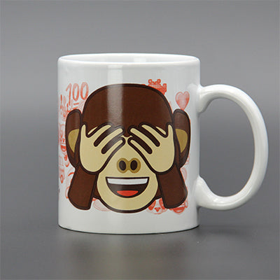 Emoji-Tasse «Affe»
