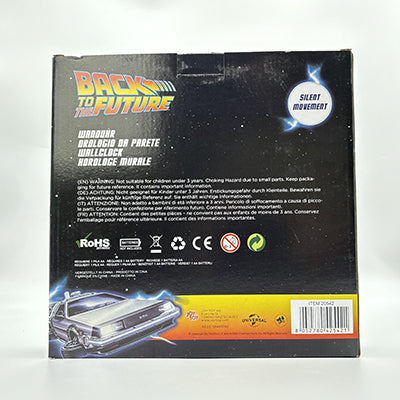 Back to the Future Wanduhr