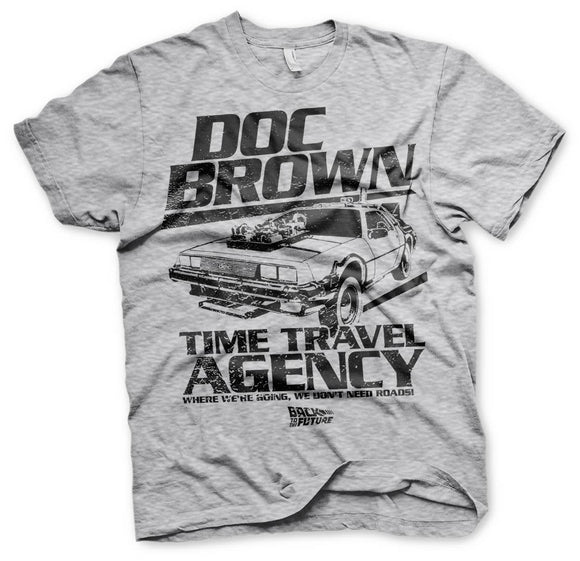 T-Shirt «Doc Brown Time Travel Agency»